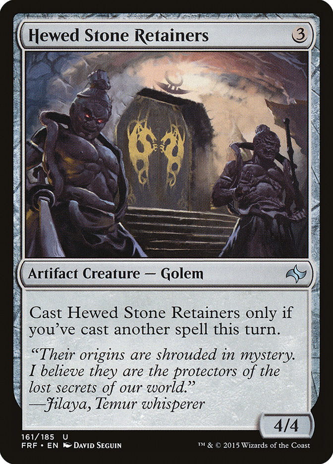 Hewed Stone Retainers [Fate Reforged] MTG Single Magic: The Gathering | Red Claw Gaming
