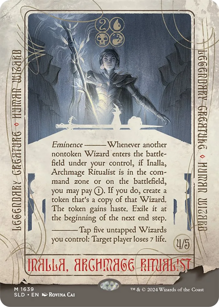 Inalla, Archmage Ritualist (Rainbow Foil) [Secret Lair Drop Series] MTG Single Magic: The Gathering | Red Claw Gaming