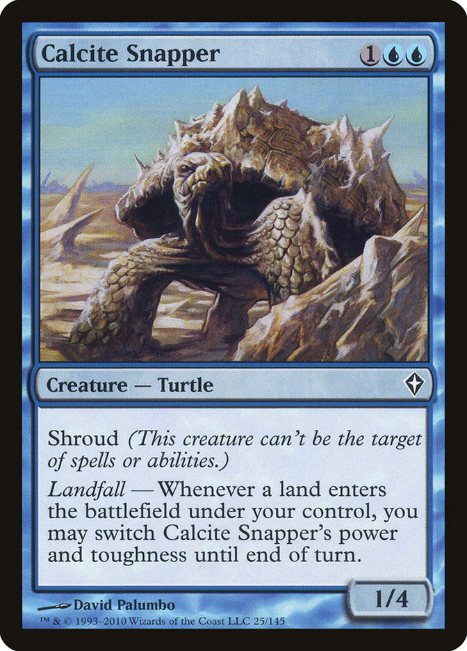 Calcite Snapper [Worldwake] MTG Single Magic: The Gathering | Red Claw Gaming