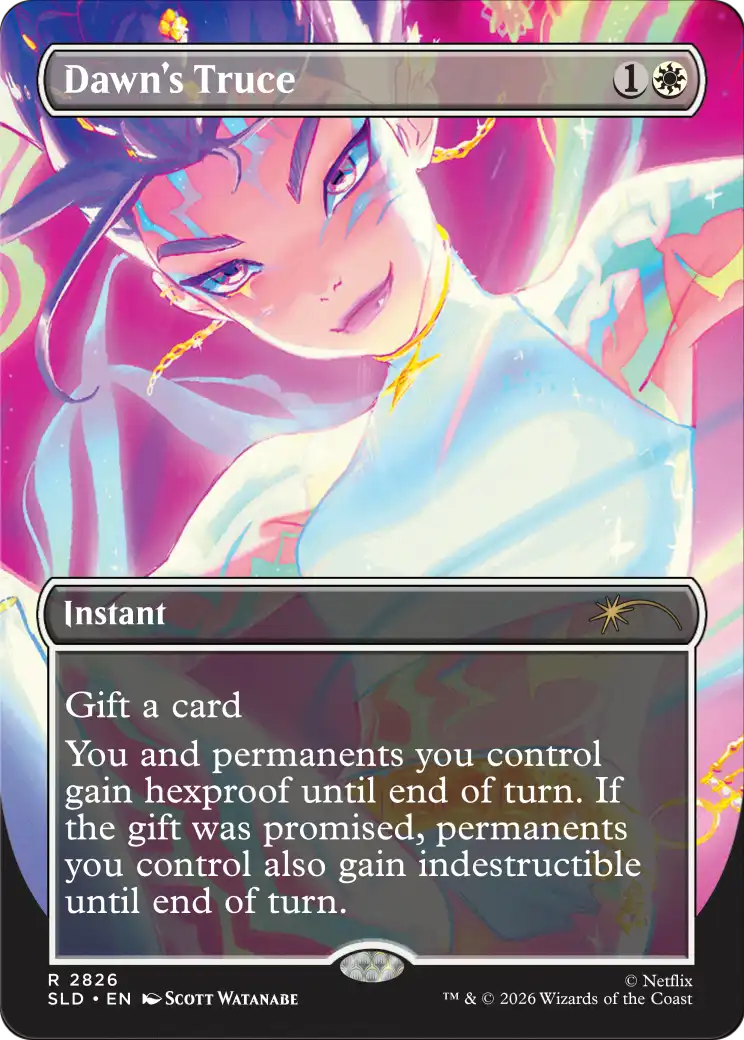 Dawn's Truce [Secret Lair Drop Series] MTG Single Magic: The Gathering | Red Claw Gaming