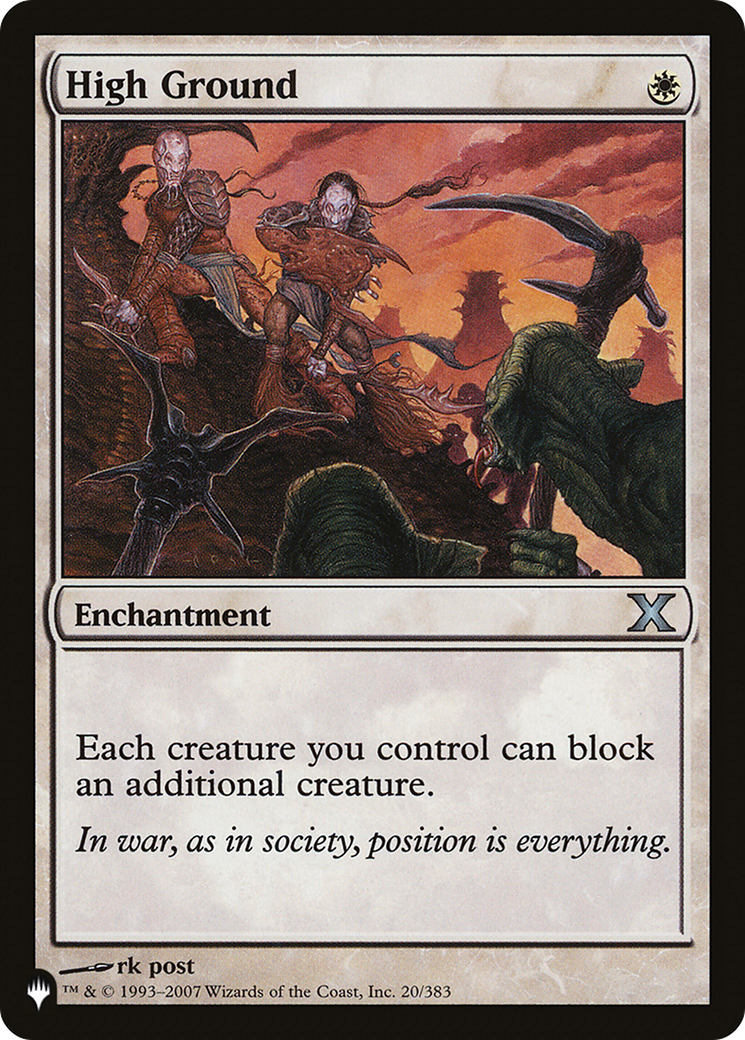 High Ground [The List] MTG Single Magic: The Gathering | Red Claw Gaming
