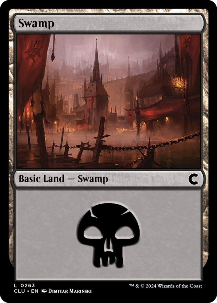 Swamp (0263) [Ravnica: Clue Edition] MTG Single Magic: The Gathering | Red Claw Gaming