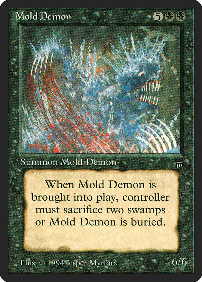 Mold Demon [Legends] MTG Single Magic: The Gathering | Red Claw Gaming