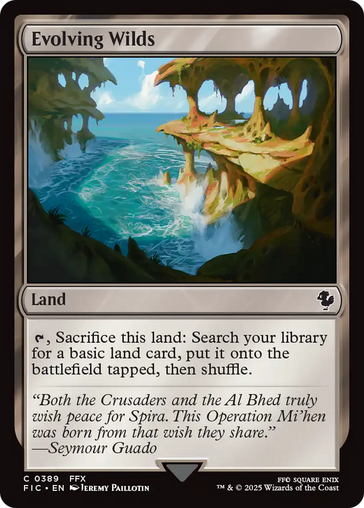 Evolving Wilds [FINAL FANTASY Commander] MTG Single Magic: The Gathering | Red Claw Gaming
