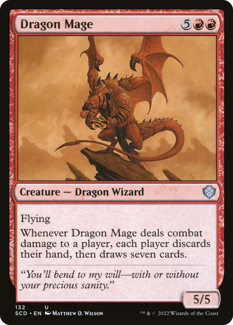 Dragon Mage [Starter Commander Decks] MTG Single Magic: The Gathering | Red Claw Gaming