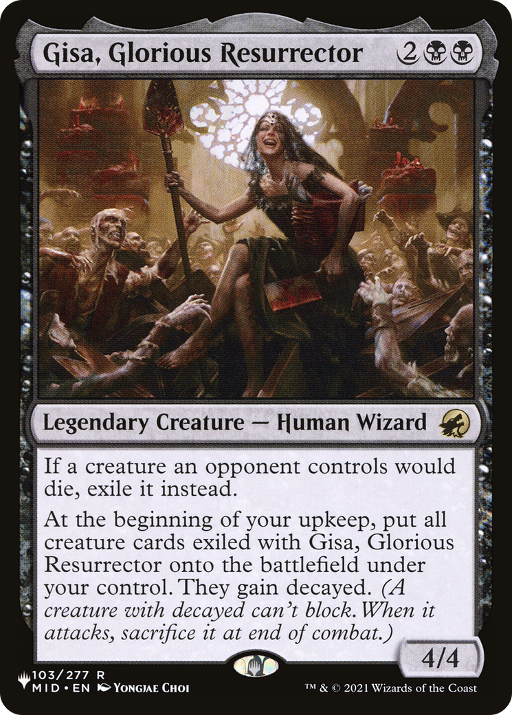 Gisa, Glorious Resurrector [The List] | Red Claw Gaming