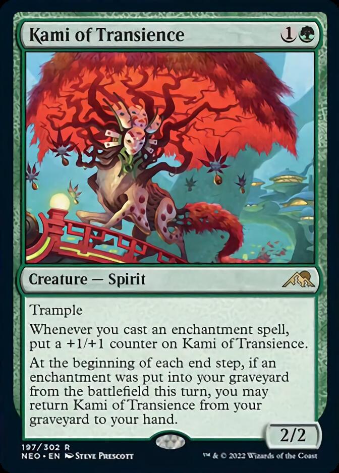 Kami of Transience [Kamigawa: Neon Dynasty] MTG Single Magic: The Gathering    | Red Claw Gaming