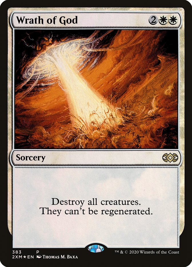 Wrath of God (383) [Double Masters Promos] MTG Single Magic: The Gathering | Red Claw Gaming