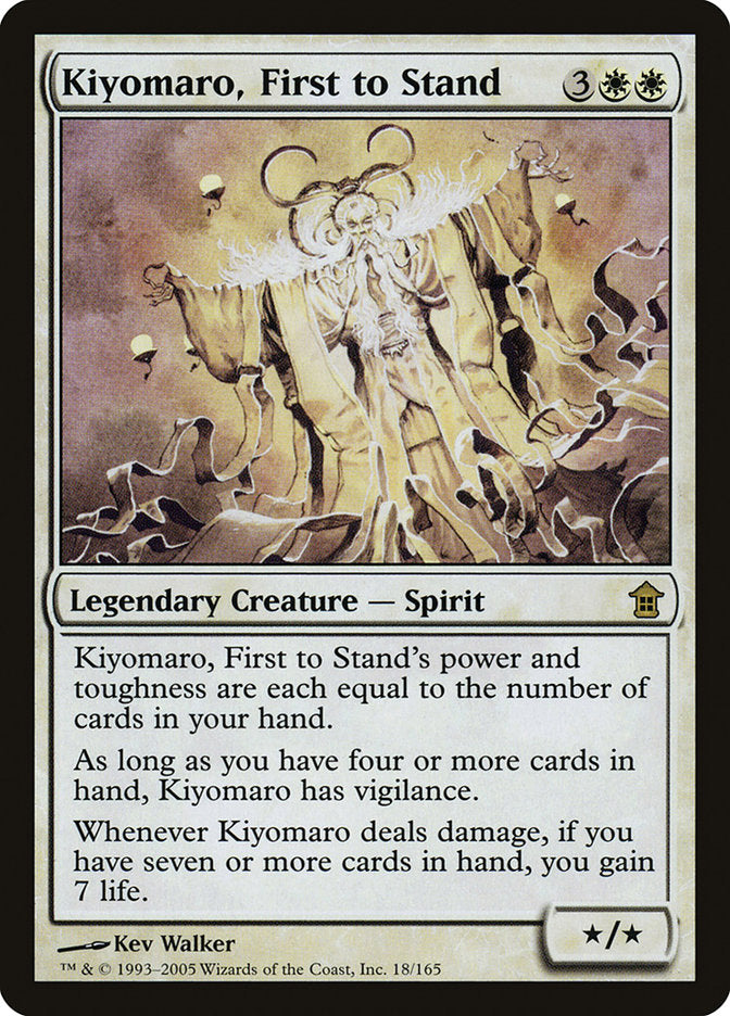 Kiyomaro, First to Stand [Saviors of Kamigawa] MTG Single Magic: The Gathering    | Red Claw Gaming
