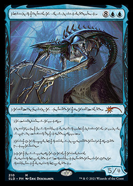 Jin-Gitaxias, Core Augur (Phyrexian) [Secret Lair Drop Series] MTG Single Magic: The Gathering | Red Claw Gaming