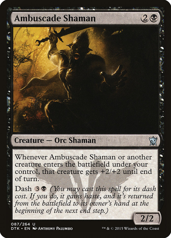 Ambuscade Shaman [Dragons of Tarkir] MTG Single Magic: The Gathering | Red Claw Gaming