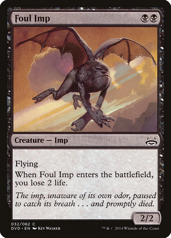 Foul Imp (Divine vs. Demonic) [Duel Decks Anthology] MTG Single Magic: The Gathering | Red Claw Gaming