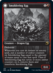 Smoldering Egg // Ashmouth Dragon [Innistrad: Double Feature] MTG Single Magic: The Gathering | Red Claw Gaming