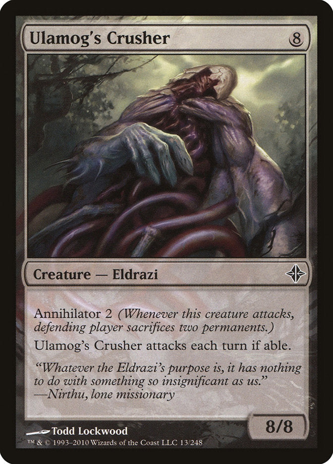 Ulamog's Crusher [Rise of the Eldrazi] MTG Single Magic: The Gathering | Red Claw Gaming
