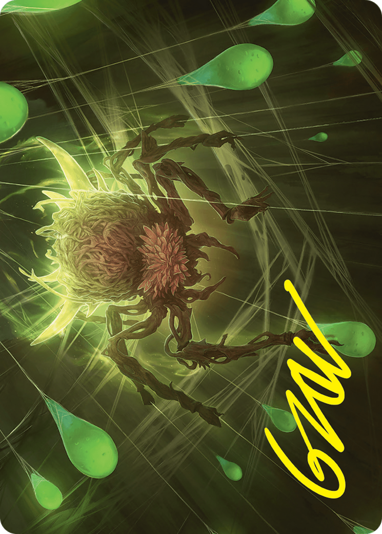 Spinner of Souls Art Card (13/54) (Gold-Stamped Signature) [Foundations Art Series] MTG Single Magic: The Gathering | Red Claw Gaming