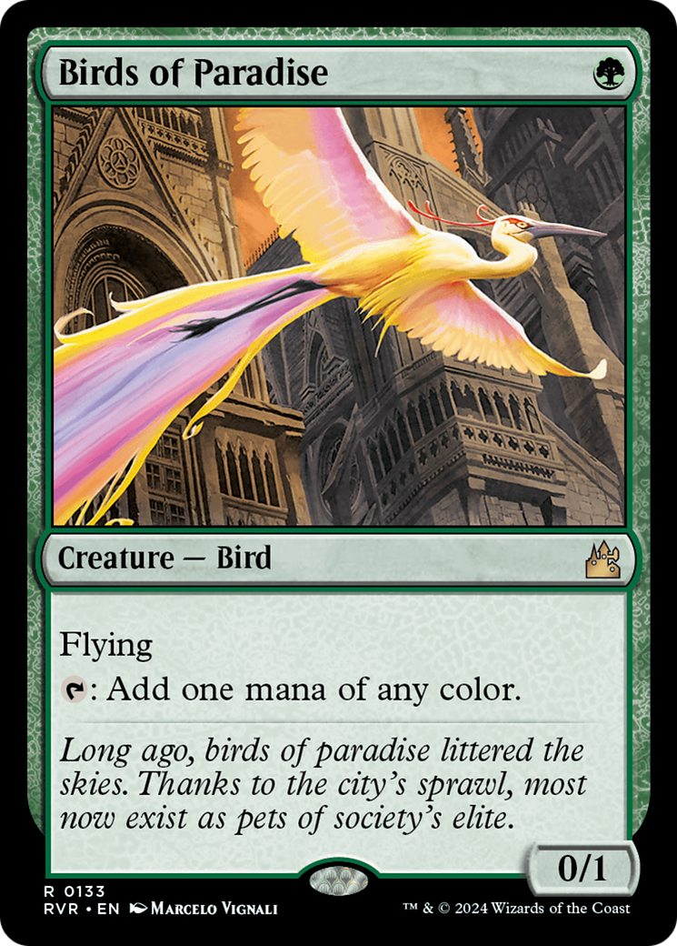 Birds of Paradise [Ravnica Remastered] MTG Single Magic: The Gathering | Red Claw Gaming
