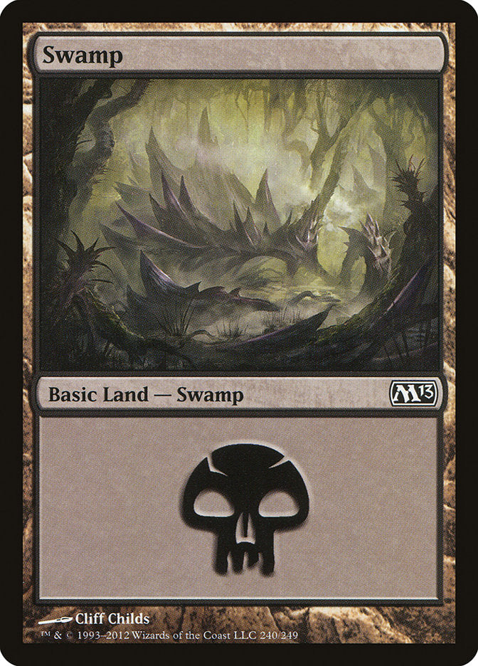Swamp (240) [Magic 2013] MTG Single Magic: The Gathering | Red Claw Gaming