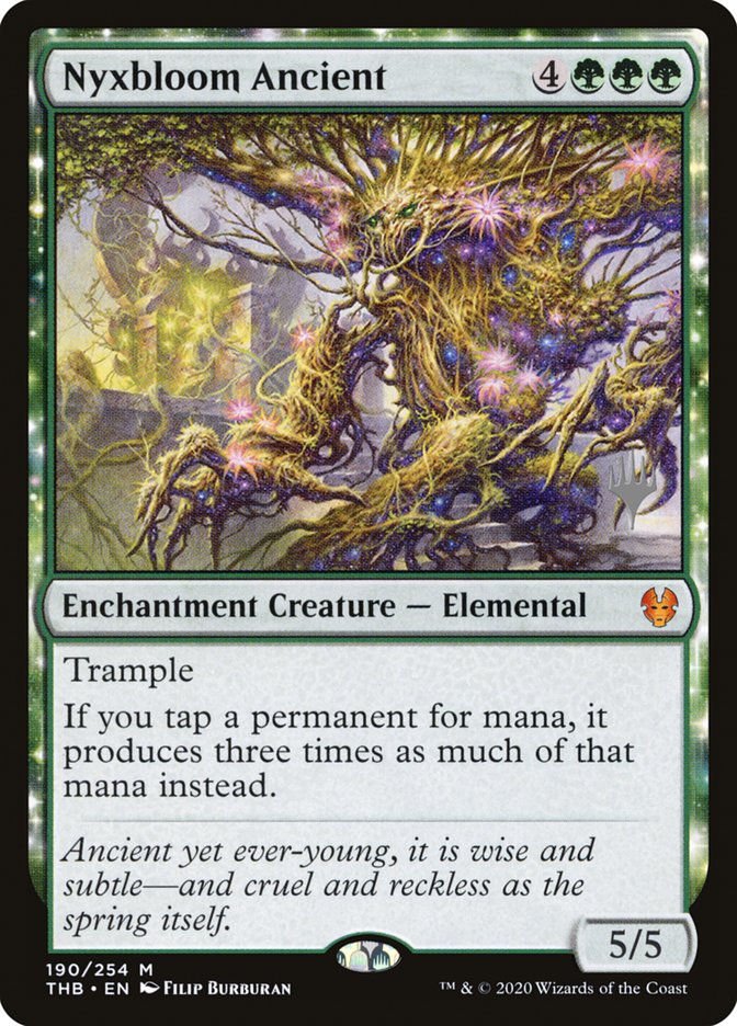 Nyxbloom Ancient (Promo Pack) [Theros Beyond Death Promos] MTG Single Magic: The Gathering | Red Claw Gaming