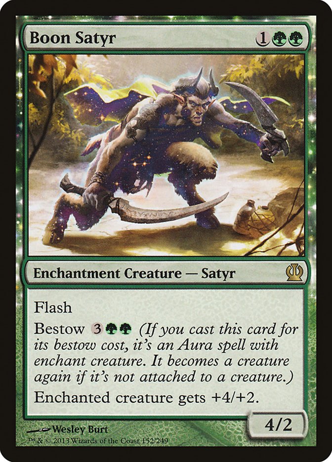 Boon Satyr [Theros] MTG Single Magic: The Gathering | Red Claw Gaming
