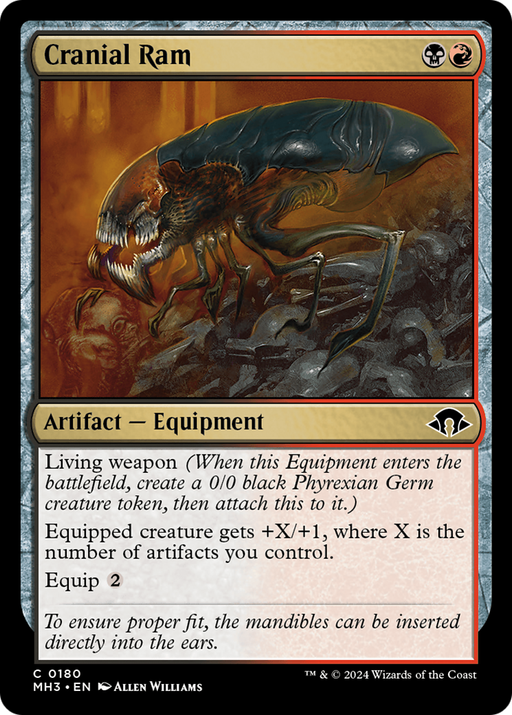 Cranial Ram [Modern Horizons 3] MTG Single Magic: The Gathering | Red Claw Gaming