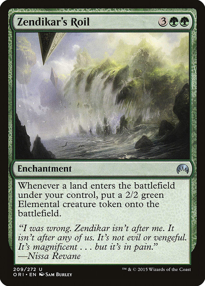 Zendikar's Roil [Magic Origins] MTG Single Magic: The Gathering | Red Claw Gaming
