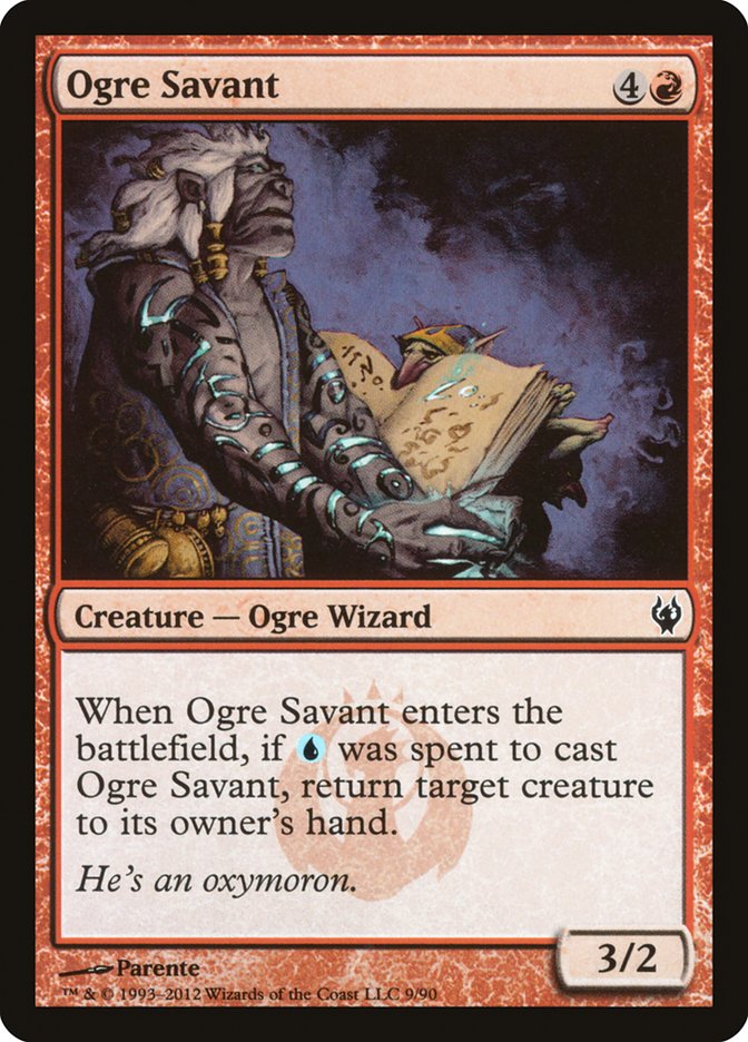 Ogre Savant [Duel Decks: Izzet vs. Golgari] MTG Single Magic: The Gathering | Red Claw Gaming