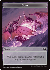 Karox Bladewing // Copy Double-Sided Token [Tarkir: Dragonstorm Commander Tokens] MTG Single Magic: The Gathering | Red Claw Gaming