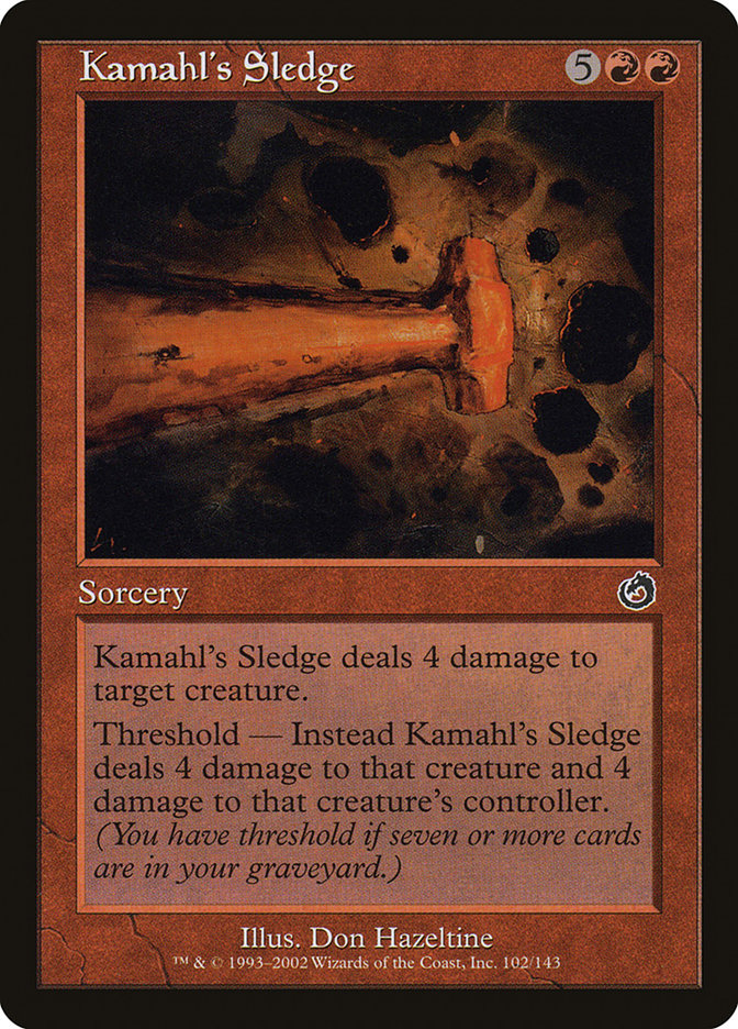 Kamahl's Sledge [Torment] MTG Single Magic: The Gathering | Red Claw Gaming