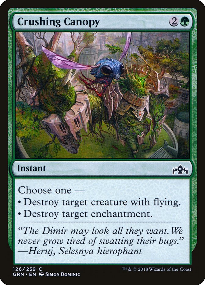 Crushing Canopy [Guilds of Ravnica] MTG Single Magic: The Gathering | Red Claw Gaming