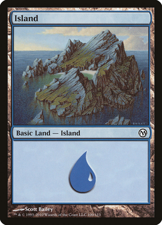 Island (100) [Duels of the Planeswalkers] MTG Single Magic: The Gathering | Red Claw Gaming