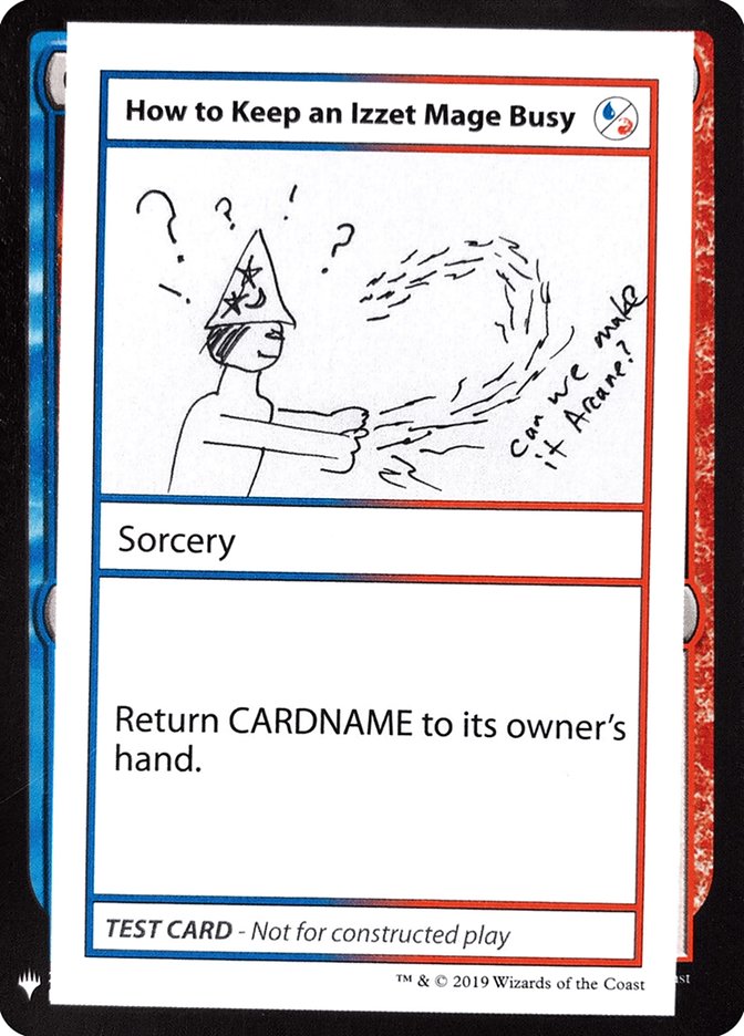 How to Keep an Izzet Mage Busy [Mystery Booster Playtest Cards] MTG Single Magic: The Gathering | Red Claw Gaming