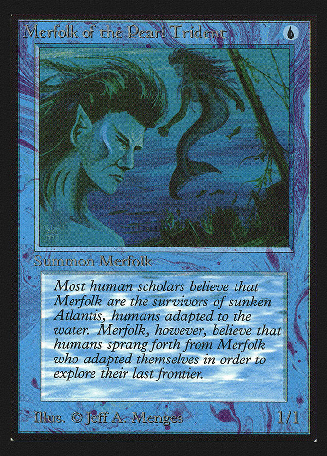 Merfolk of the Pearl Trident [International Collectors' Edition] MTG Single Magic: The Gathering | Red Claw Gaming