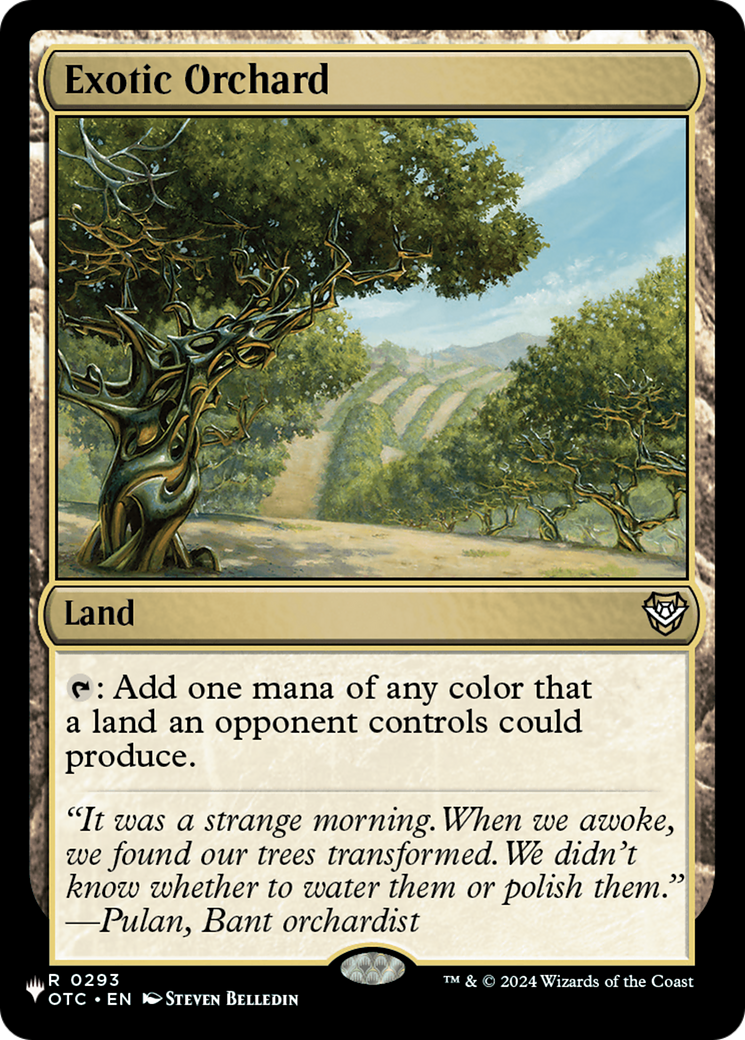 Exotic Orchard (OTC) [The List] MTG Single Magic: The Gathering | Red Claw Gaming