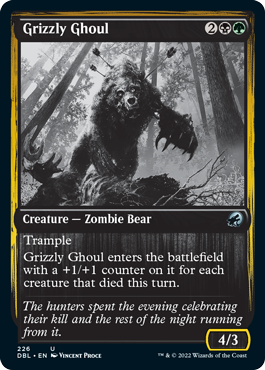 Grizzly Ghoul [Innistrad: Double Feature] MTG Single Magic: The Gathering | Red Claw Gaming