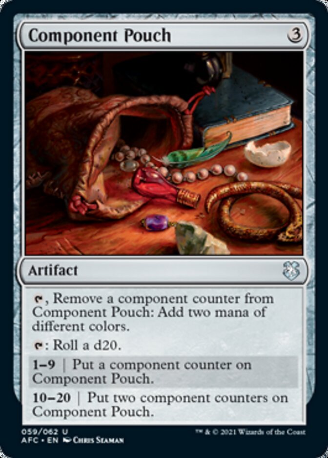 Component Pouch [Dungeons & Dragons: Adventures in the Forgotten Realms Commander] MTG Single Magic: The Gathering | Red Claw Gaming