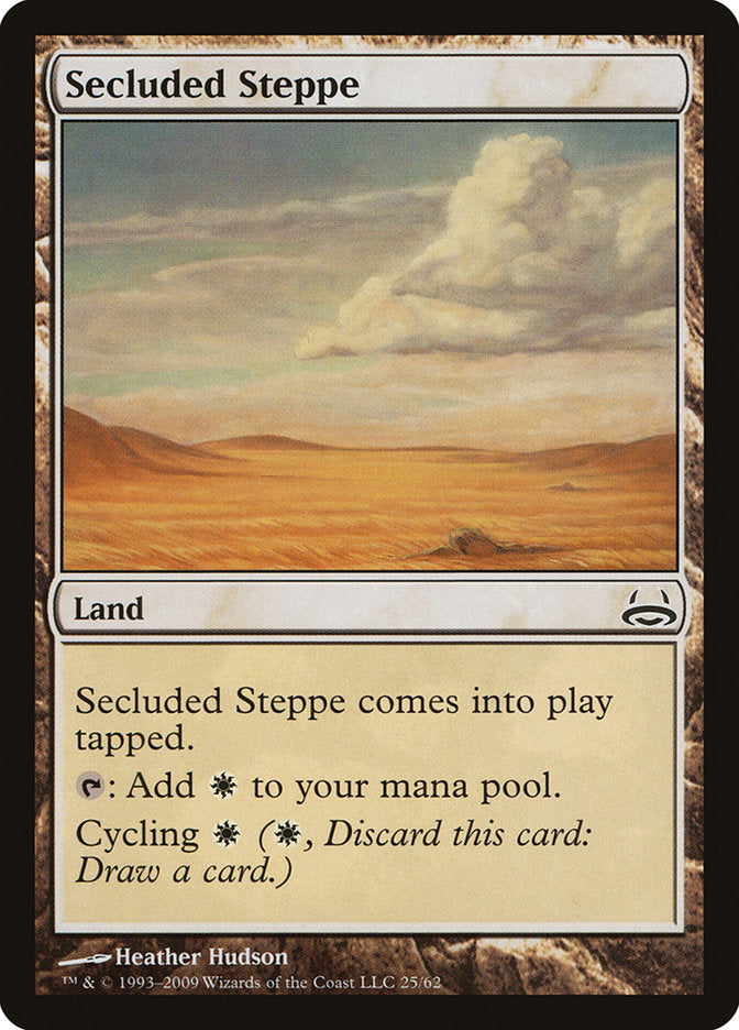 Secluded Steppe [Duel Decks: Divine vs. Demonic] MTG Single Magic: The Gathering | Red Claw Gaming