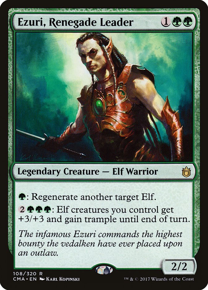 Ezuri, Renegade Leader [Commander Anthology] MTG Single Magic: The Gathering | Red Claw Gaming