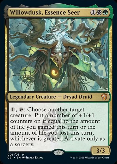 Willowdusk, Essence Seer [Commander 2021] MTG Single Magic: The Gathering | Red Claw Gaming