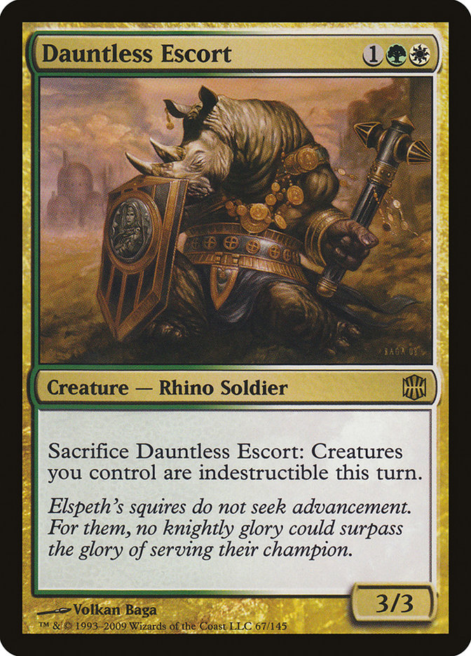 Dauntless Escort [Alara Reborn] MTG Single Magic: The Gathering | Red Claw Gaming