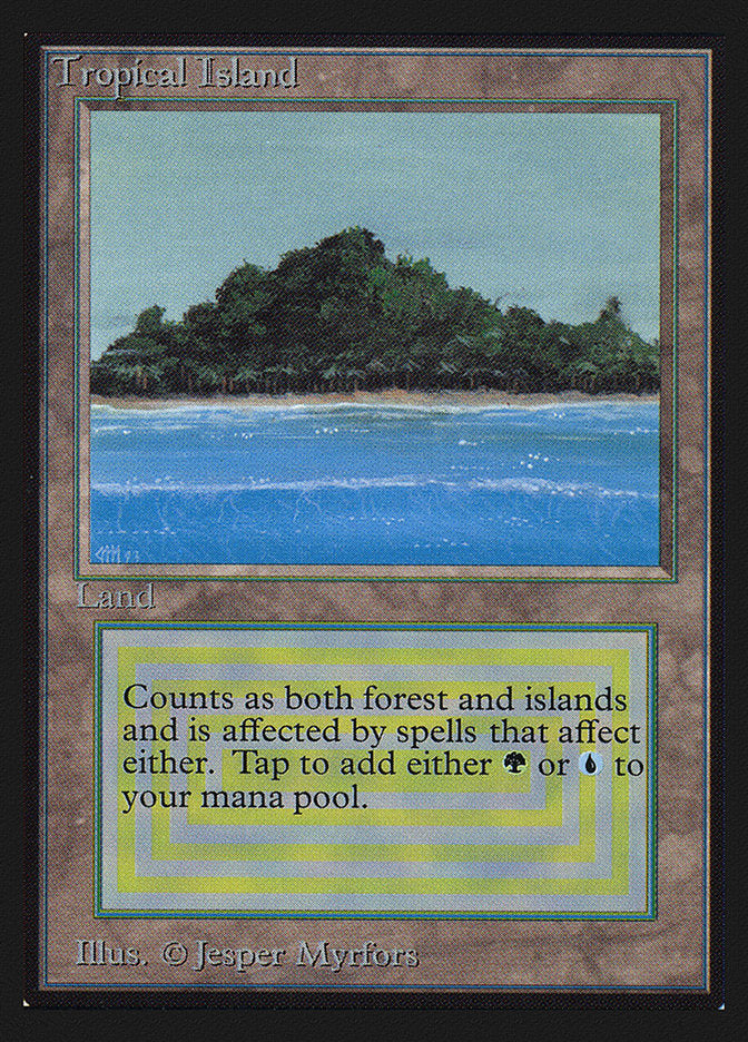 Tropical Island [International Collectors' Edition] MTG Single Magic: The Gathering | Red Claw Gaming
