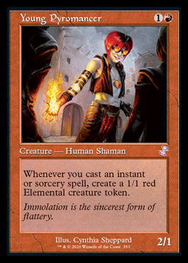 Young Pyromancer (Timeshifted) [Time Spiral Remastered] MTG Single Magic: The Gathering | Red Claw Gaming