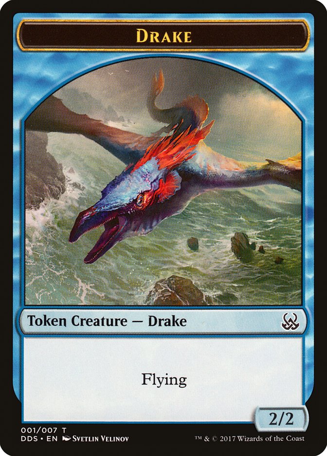 Drake Token [Duel Decks: Mind vs. Might Tokens] MTG Single Magic: The Gathering | Red Claw Gaming