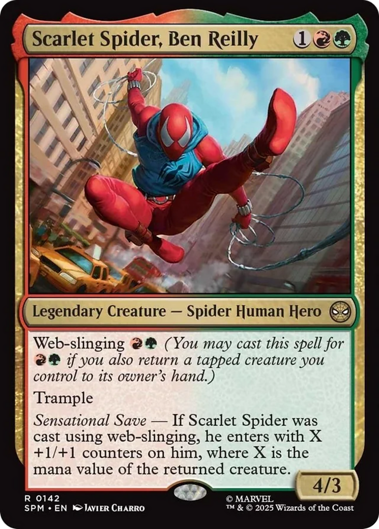 Scarlet Spider, Ben Reilly [Marvel's Spider-Man] MTG Single Magic: The Gathering | Red Claw Gaming