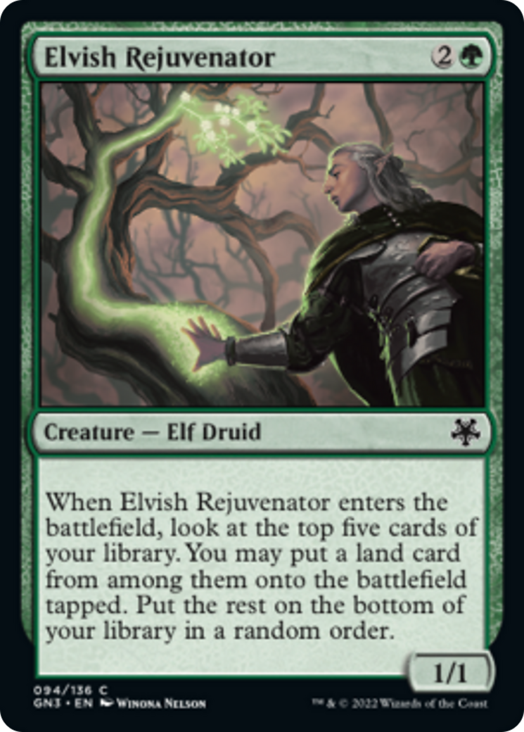 Elvish Rejuvenator [Game Night: Free-for-All] MTG Single Magic: The Gathering | Red Claw Gaming