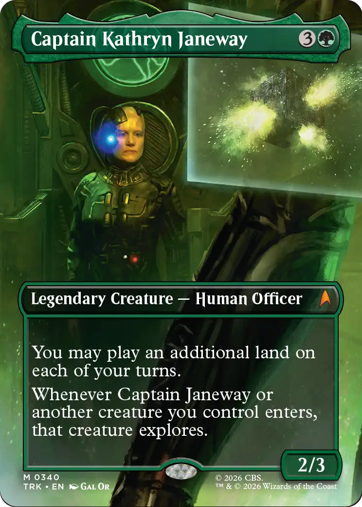 Captain Kathryn Janeway (Borderless) [Star Trek] | Red Claw Gaming