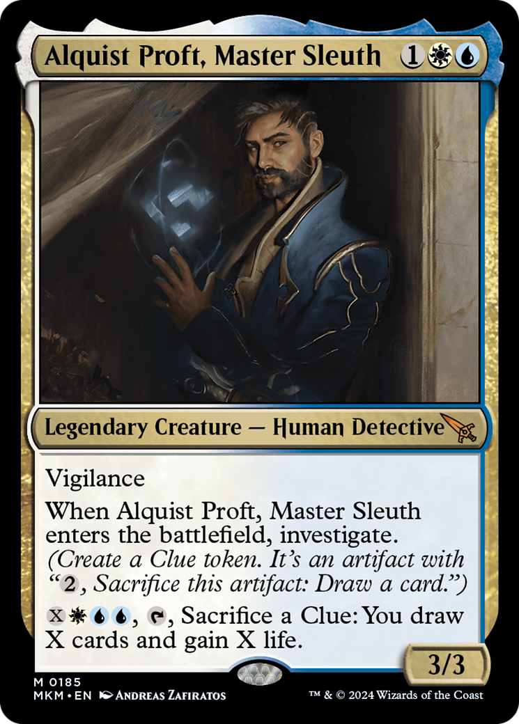 Alquist Proft, Master Sleuth [Murders at Karlov Manor] MTG Single Magic: The Gathering    | Red Claw Gaming