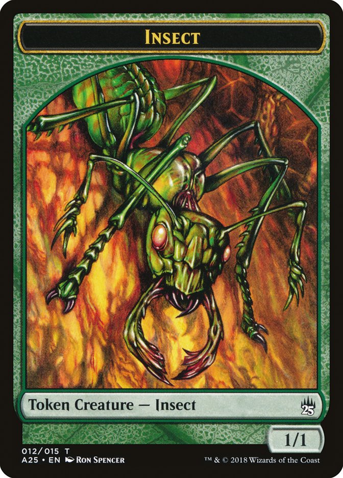 Insect Token [Masters 25 Tokens] MTG Single Magic: The Gathering | Red Claw Gaming