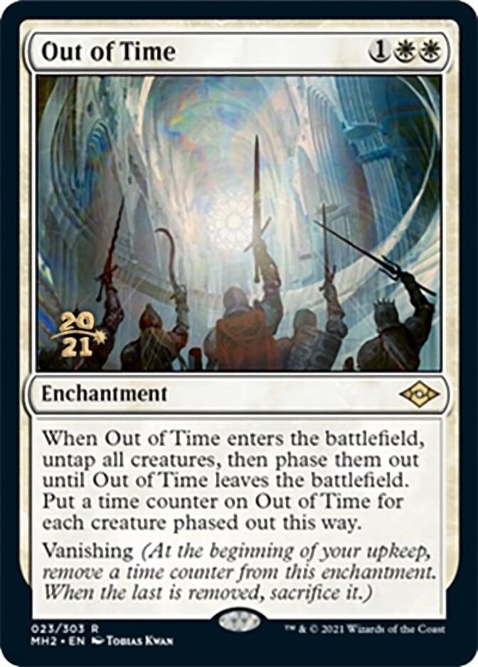 Out of Time [Modern Horizons 2 Prerelease Promos] MTG Single Magic: The Gathering | Red Claw Gaming