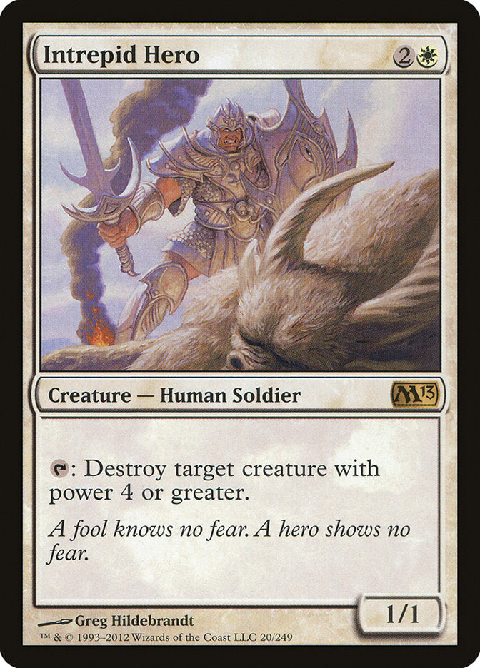Intrepid Hero [Magic 2013] MTG Single Magic: The Gathering | Red Claw Gaming