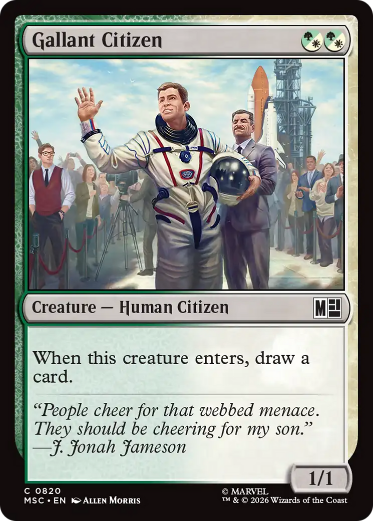 Gallant Citizen [Marvel Super Heroes Commander] | Red Claw Gaming